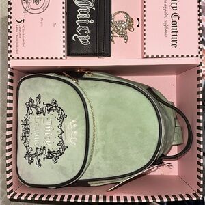 Juicy Couture Mint Green Backpack